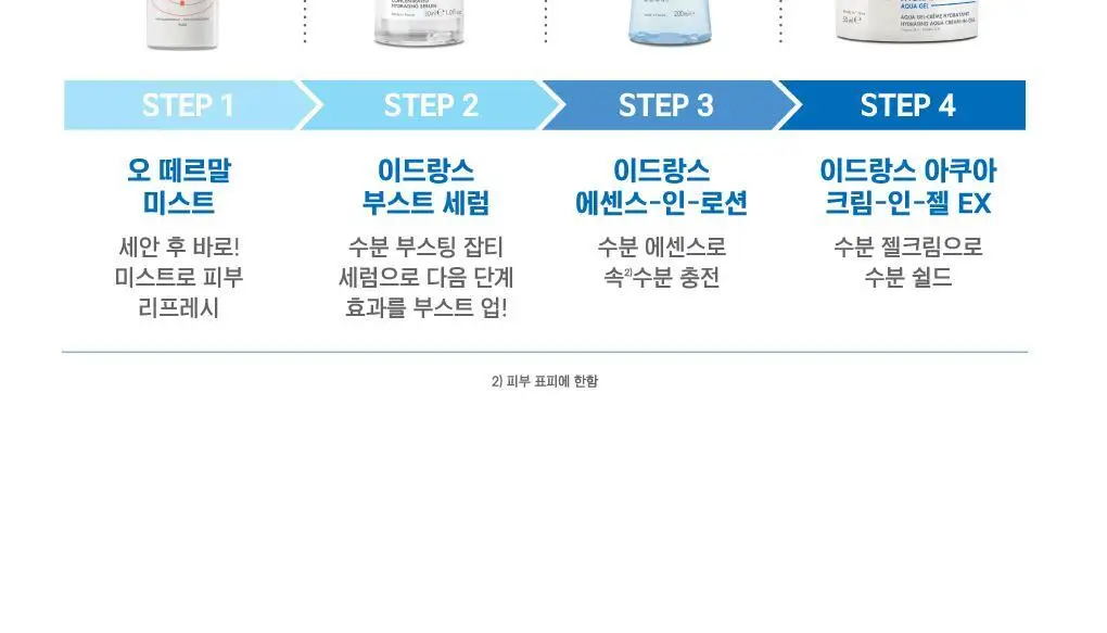 [수분 /보습] 아벤느 이드랑스 아쿠아 크림-인-젤 EX 수분 크림 50ml 상세페이지 14